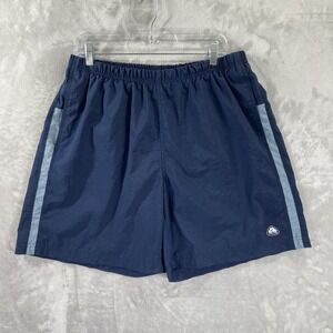 Nike ACG Shorts men's XL 36x8 Mesh Lined Athletic Swim Hybrid Elastic Waist Blue